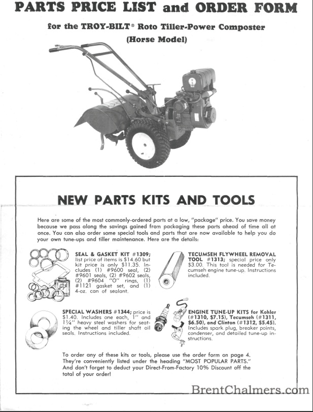 Troy-bilt junior model 15006 manual