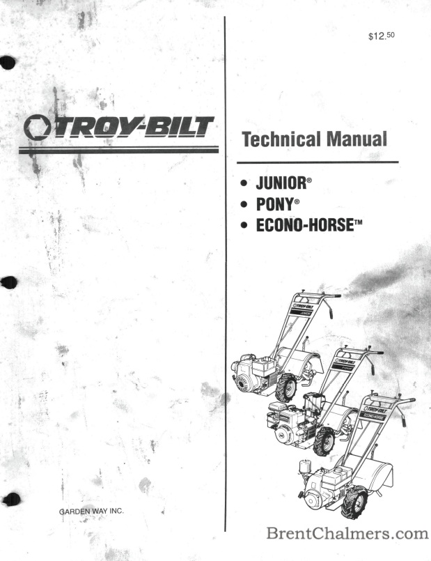 Gardenway Speedy Hoe Tiller Manual